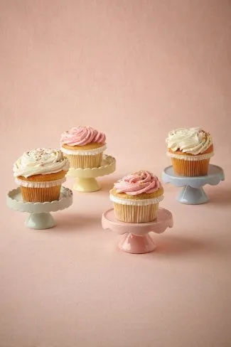 Baby Pink Small Cake Stand - Cupcake