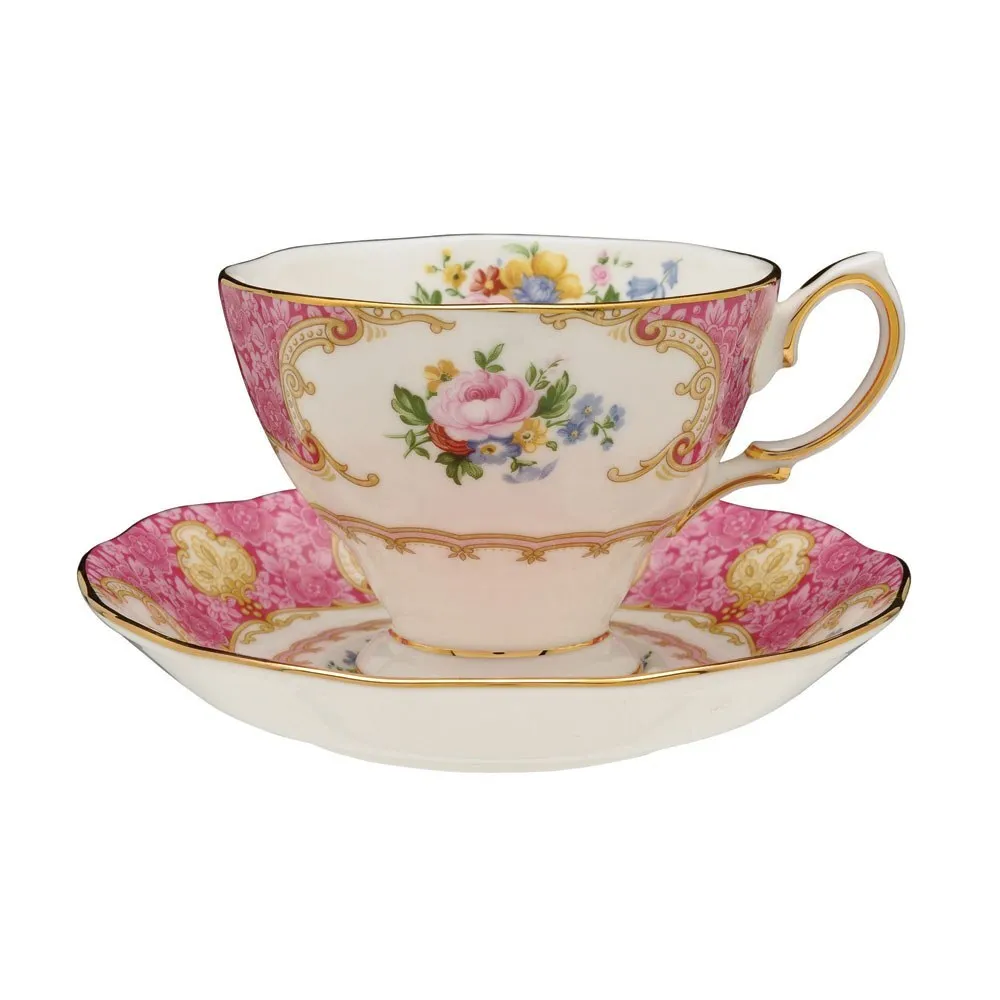 Royal Albert "Lady Carlyle" Duo - Teacup and Saucer