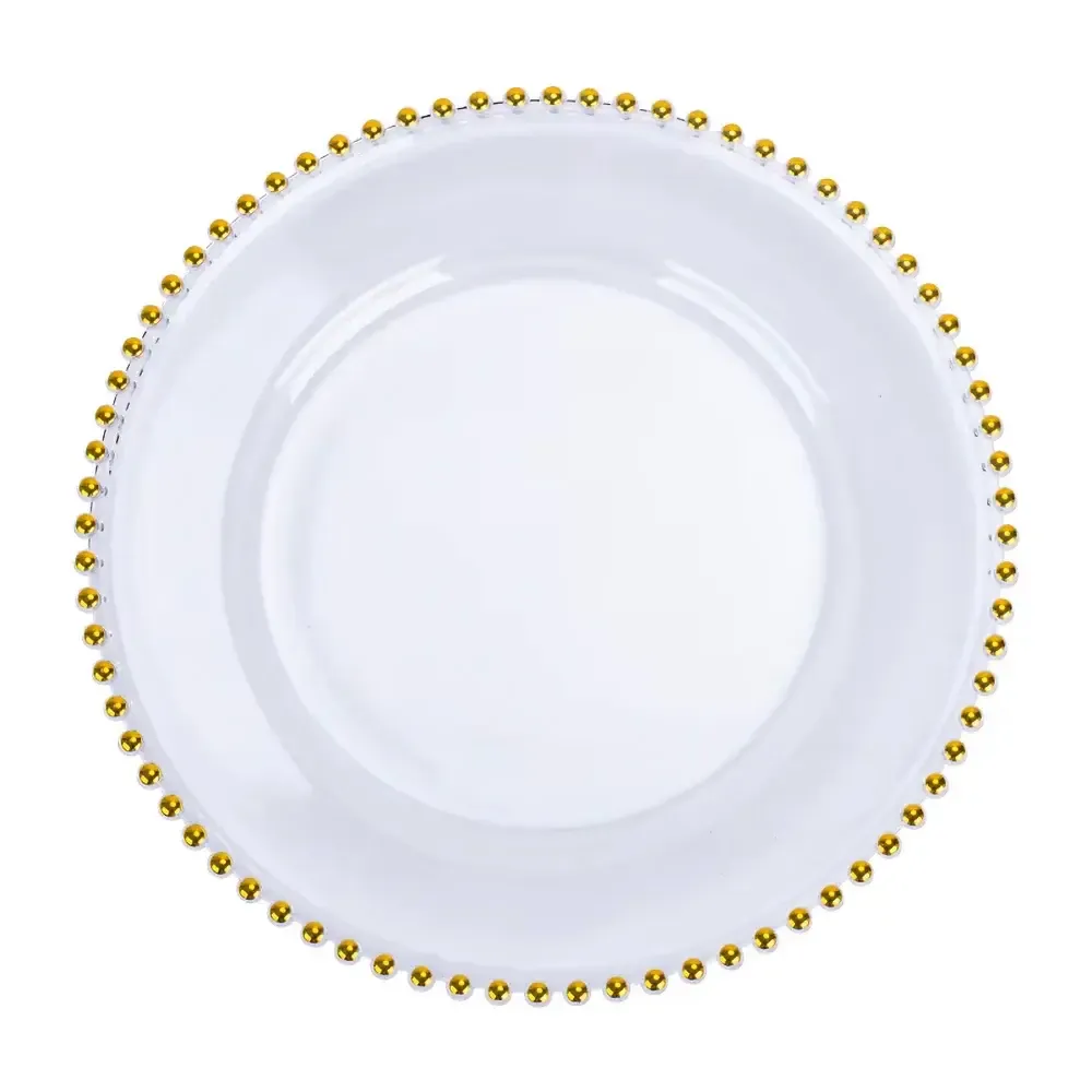 French Style Charger Acrylic Plate - 32cm