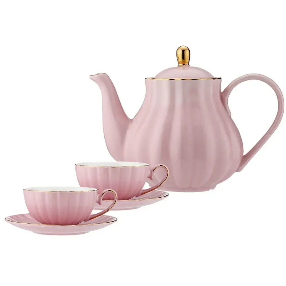 Parisienne Teapot Pink 800ml