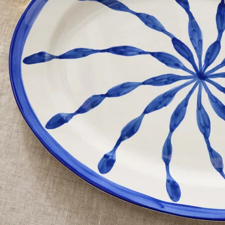Amalfi Blue and White - Dinner Plates