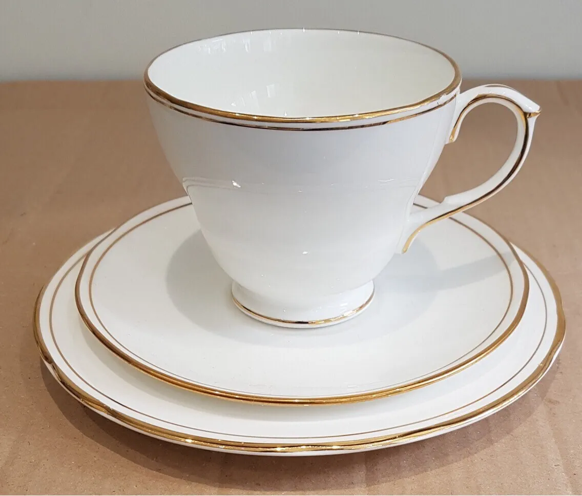 Duchess Ascot White and Gold Trio