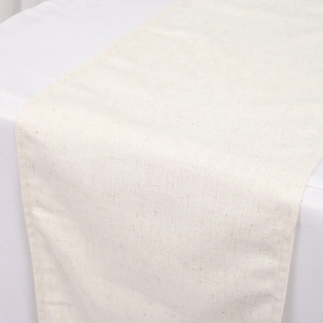 Aria Linen Blend Table Runner 3mt