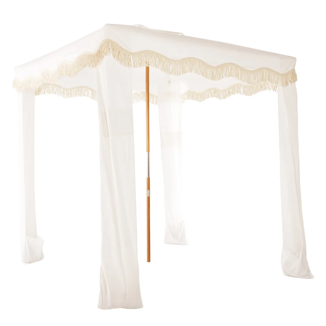 Antique Boho White cabana - 2mt x 2mt