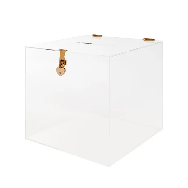 CLEAR ACRYLIC WISHING WELL