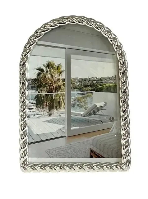 Silver Arch Frame - Twist pattern 4x6