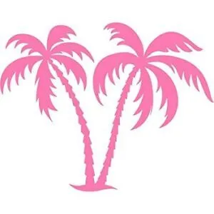 Pink Palm Prop - 1.6m