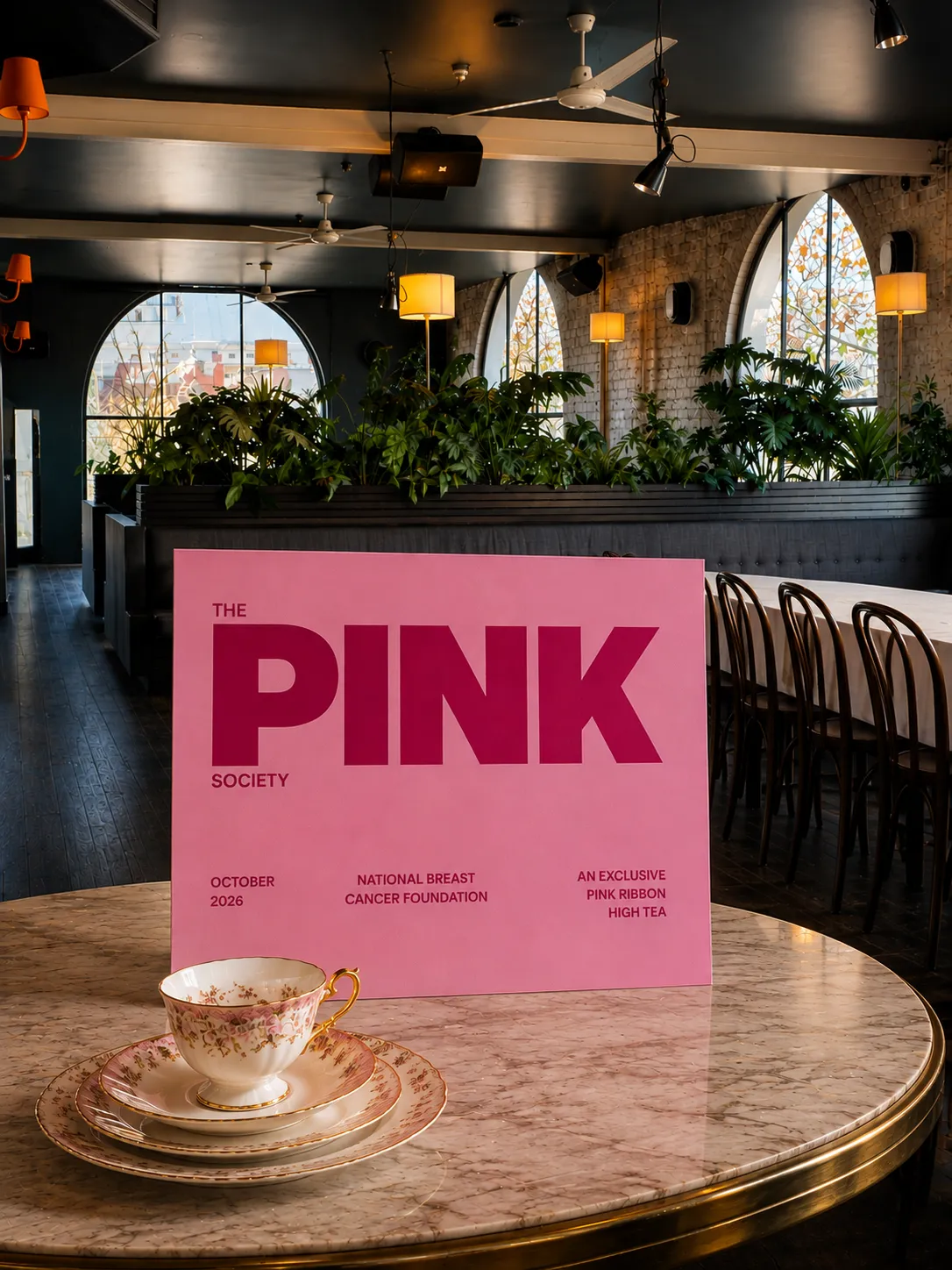 the PINK society - 2026 High Tea Ticket