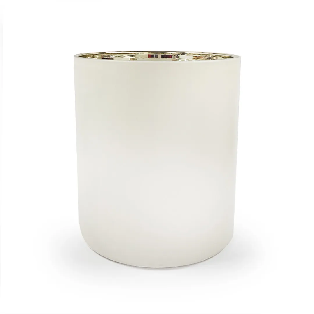 Ivory Luxe Vase with gold