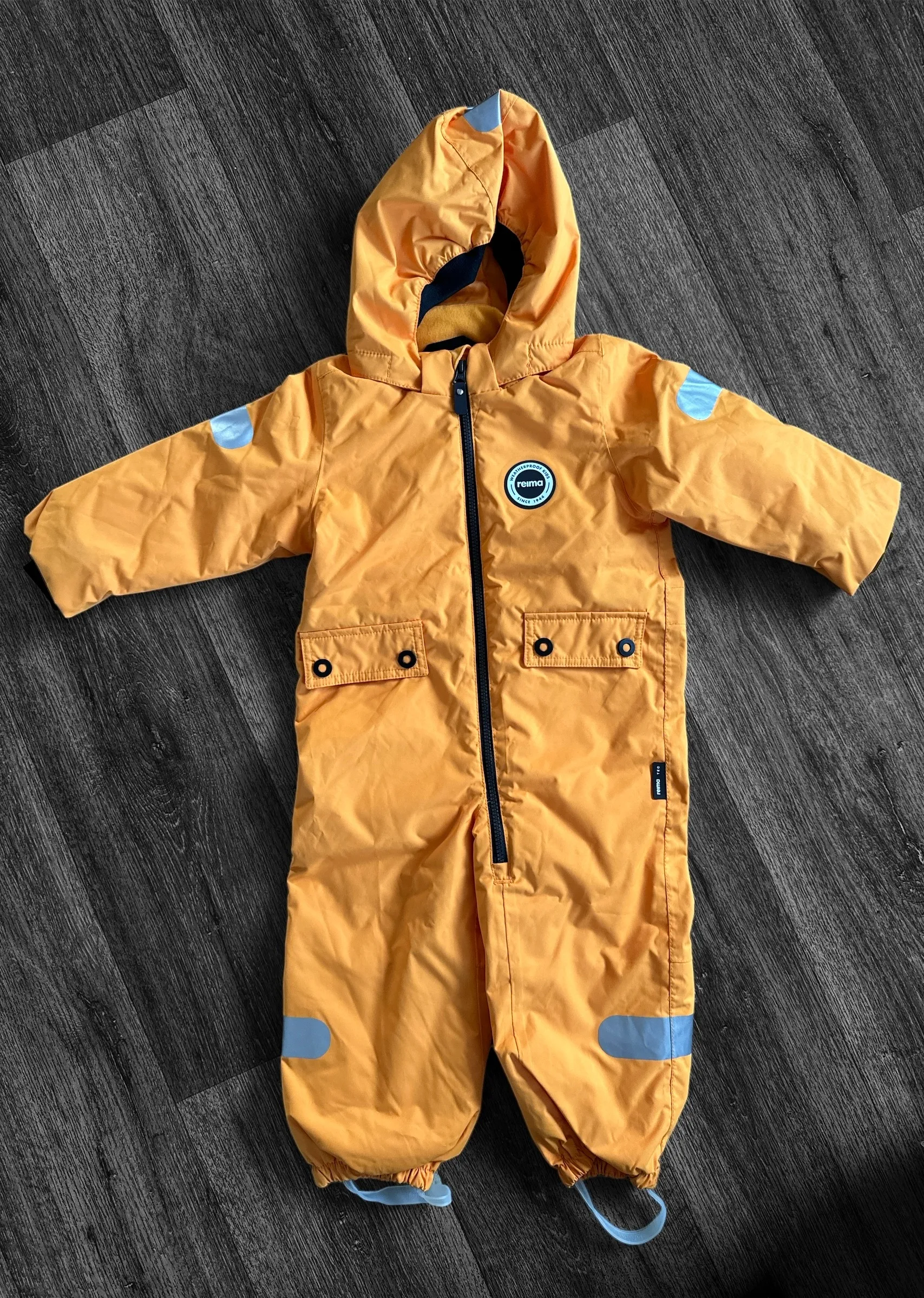 Oranžová Reima kombinéza