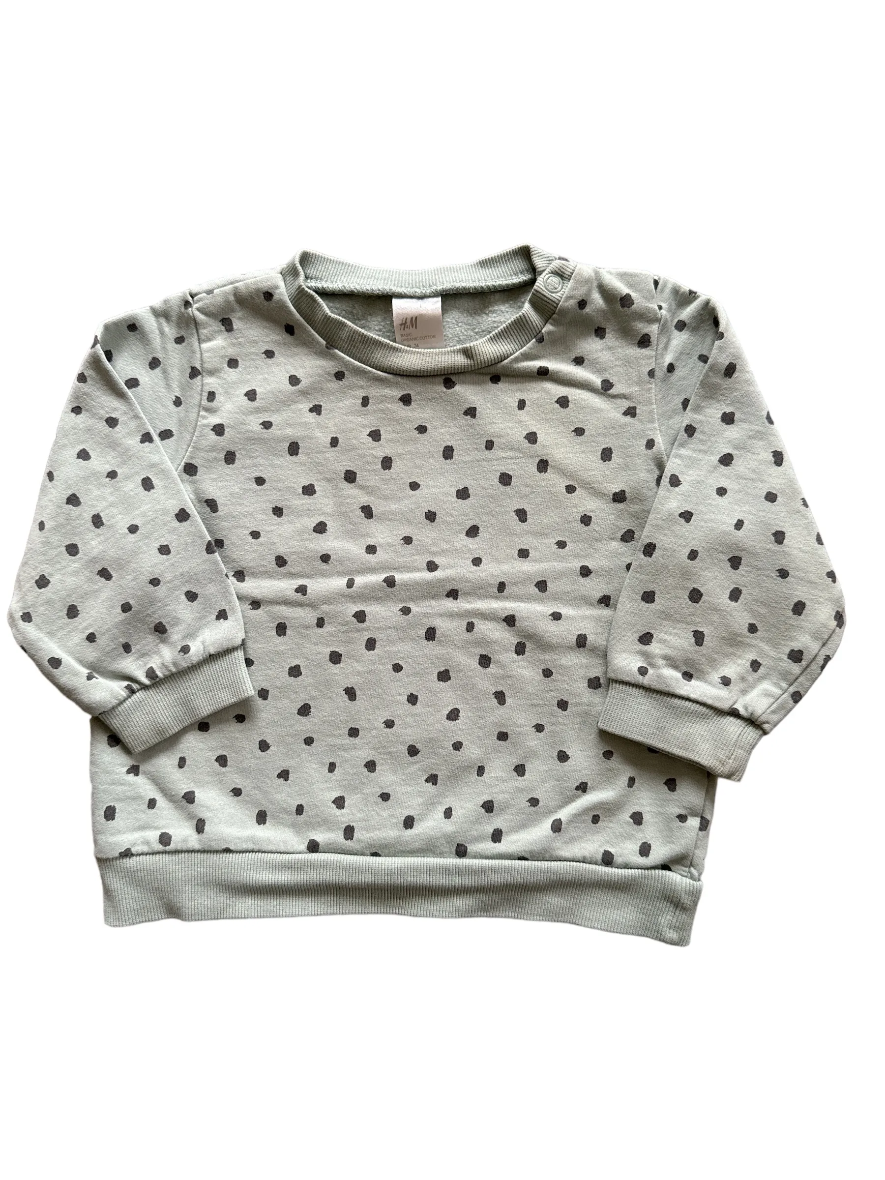 Zelená basic mikina