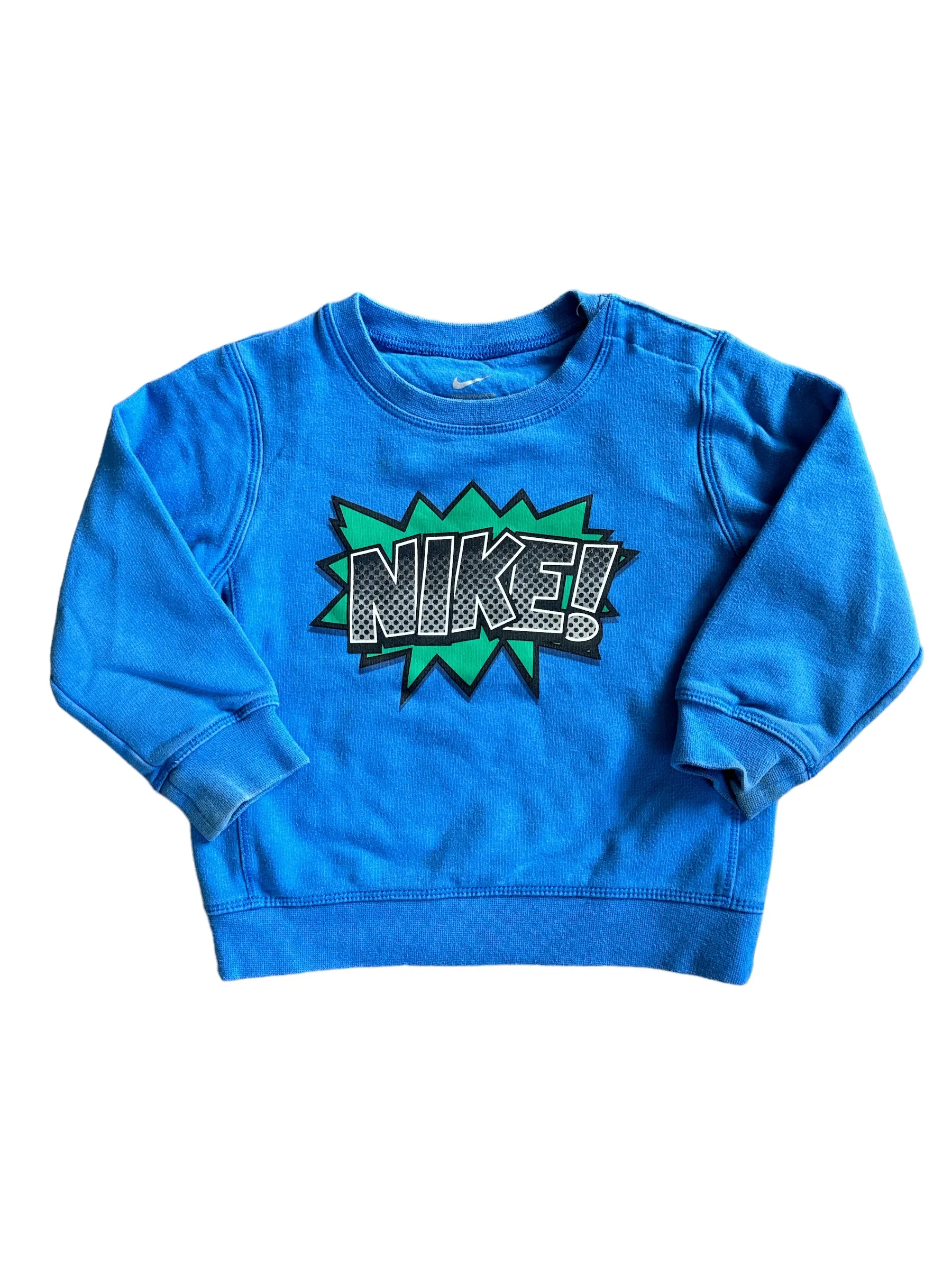 Dětská modrá mikina Nike