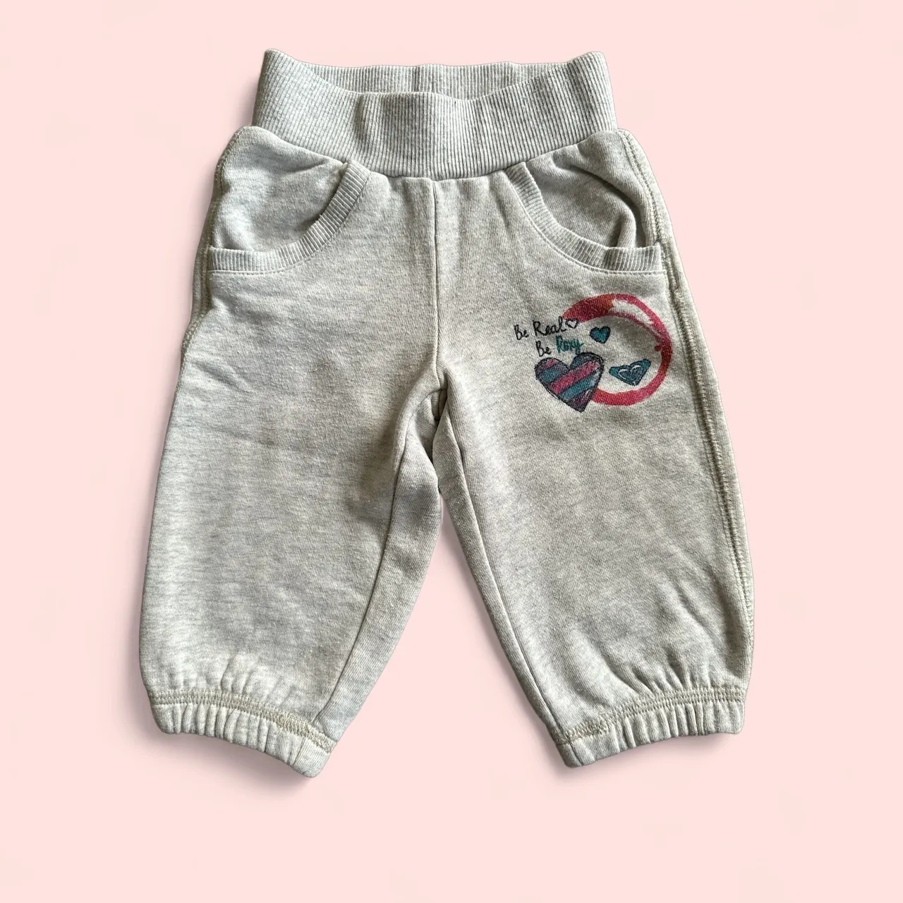 Dětské šedé tepláky ROXY