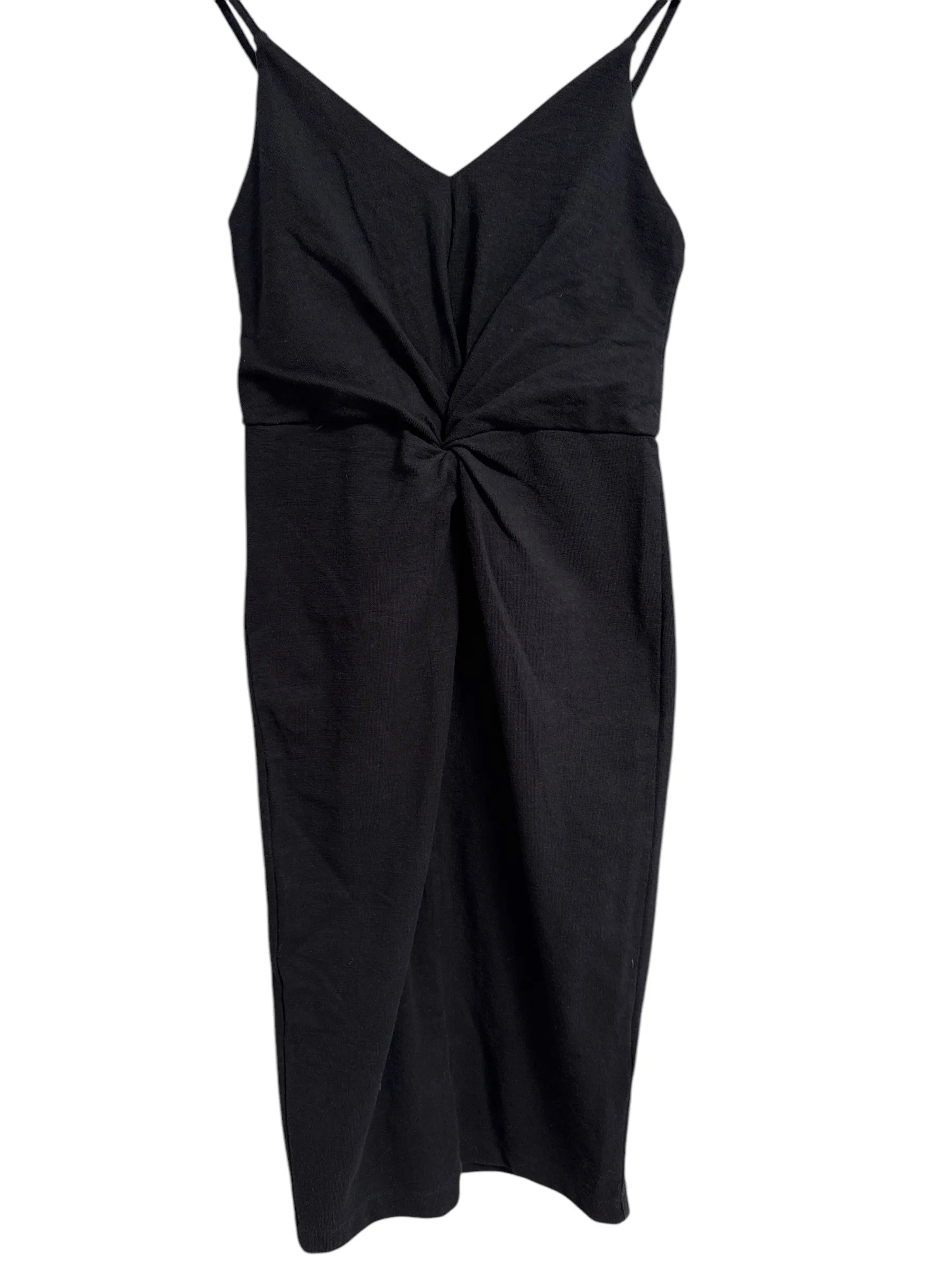 Černé pouzdrové letní šaty H&M