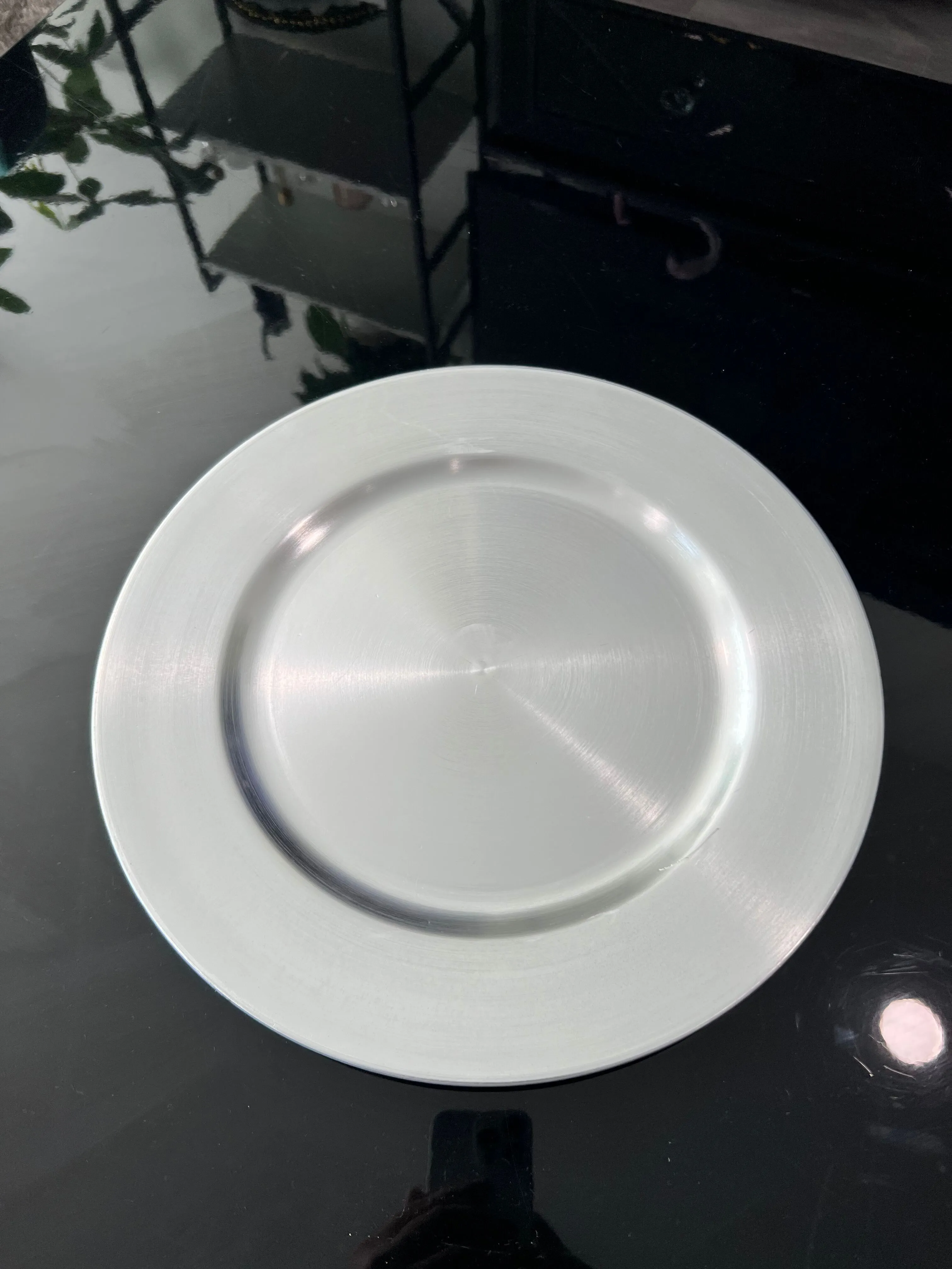 Silver Charger Plate
