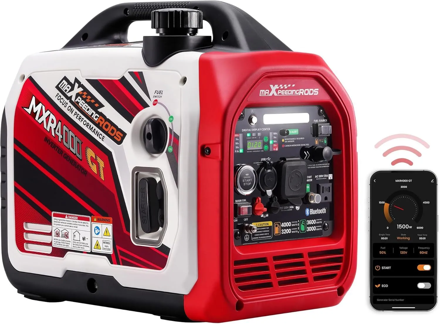 Génératrice silencieuse 4 000 W