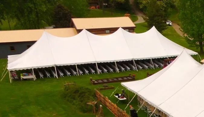 40'x100' Pole Tent