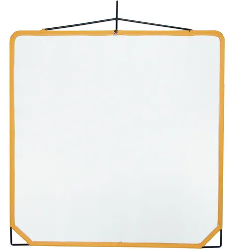 Matthews Solid Frame Scrim - 48x48" - White Artificial Silk - 159015