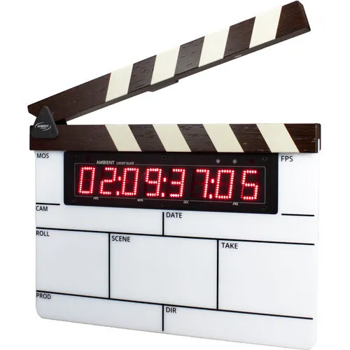 Ambient Recording ACN-LSW Clapboard (Claqueta) Modular Timecode and Display