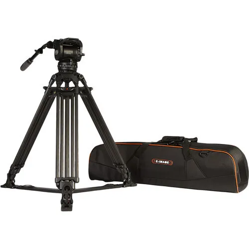 E-Image GC102 2-Stage Carbon Fiber Tripod with GH15 Head - EG15C2