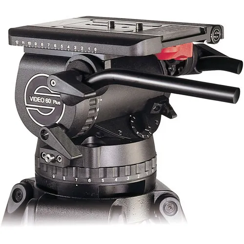 Sachtler Video 60 Plus EFP Fluid Head (150mm Ball Base) - Supports 35-145 lbs - 6000