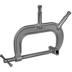 MSE c-clamp with 2 5/8” baby pins 6” - 429596