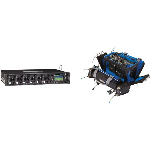 Sound Devices 688 12-Input Field-Production Mixer Kit with Orca OR-34 Audio / Mixer Bag