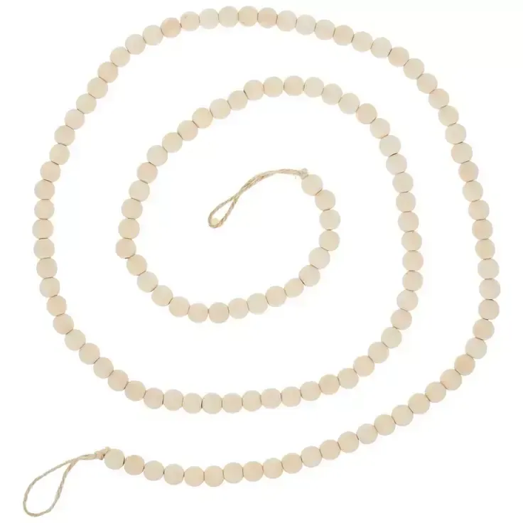 Wooden Bead Garland