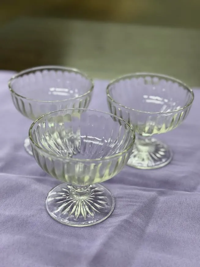 Vintage Glassware (tealight/votive holders) VARIETY