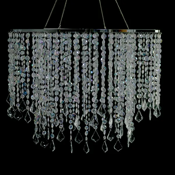 Crystal Pendent Teardrop Chandelier