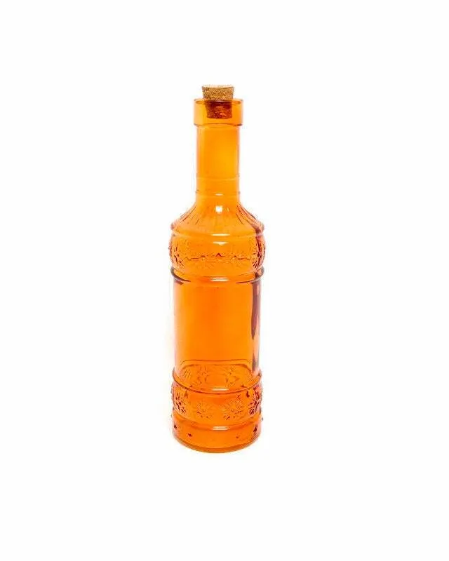Orange Glass Bottles
