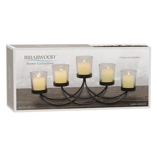 5 Votive Bling Candle Runner