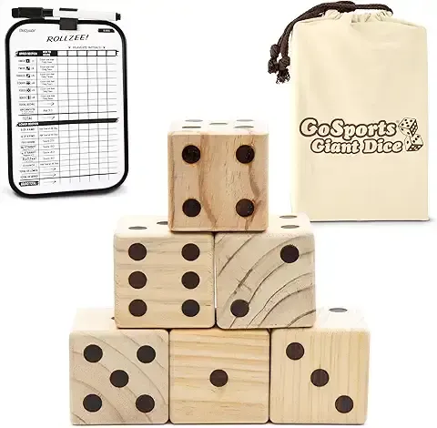 Giant Wooden Dice