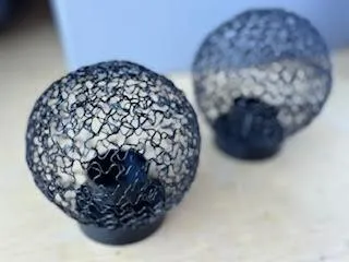 Wire Mesh Round Tealight Holder