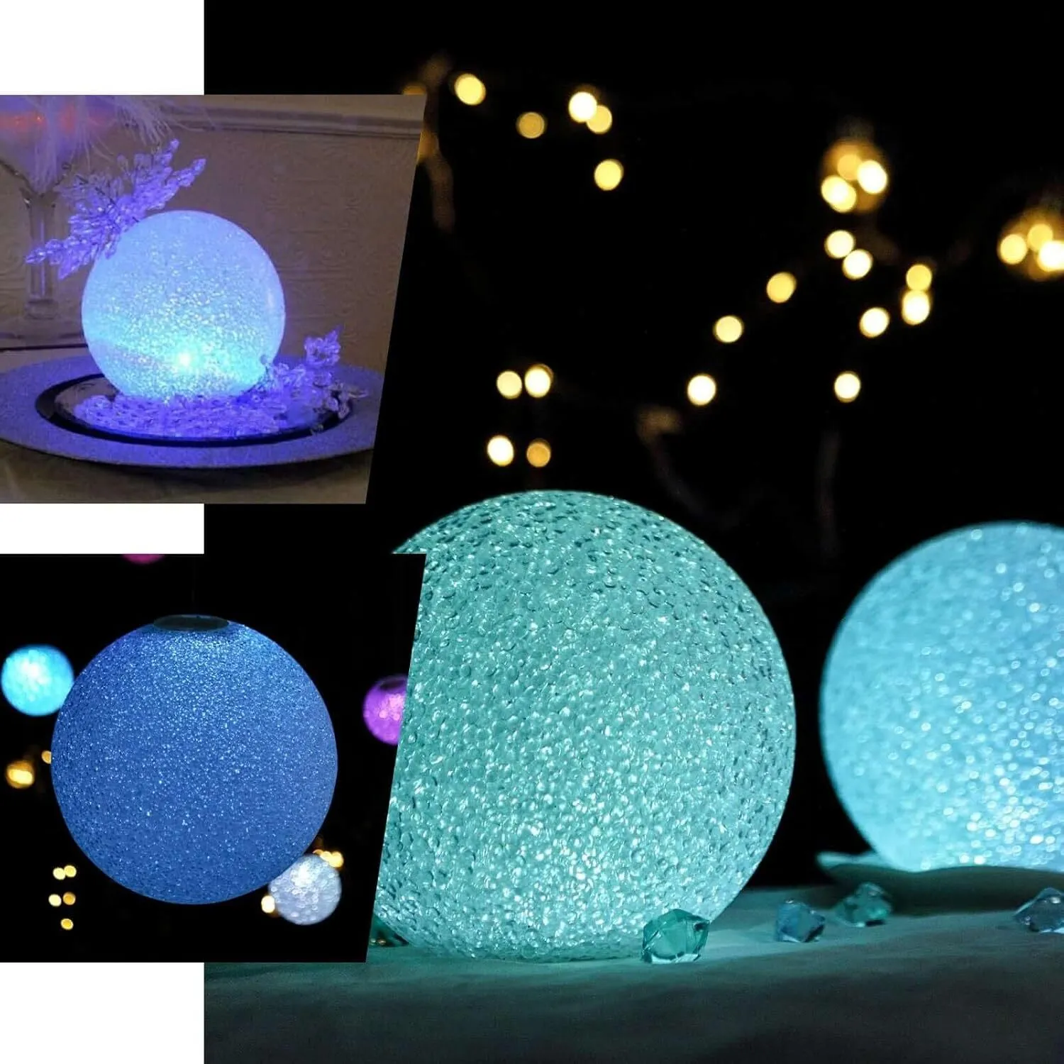 Frosted LED Color Changing Ball