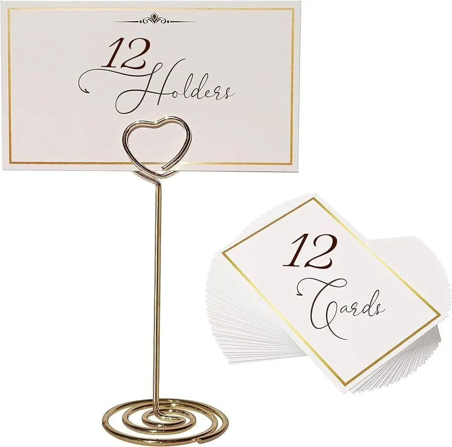 Place Card/ table number Holders