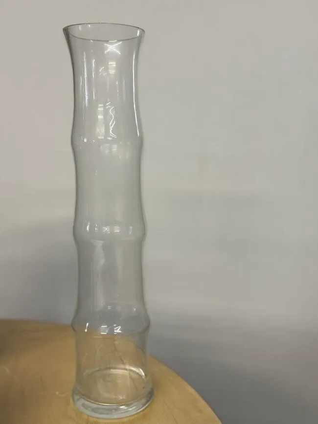 Tall Wavy Glass(16 inches) Vase 