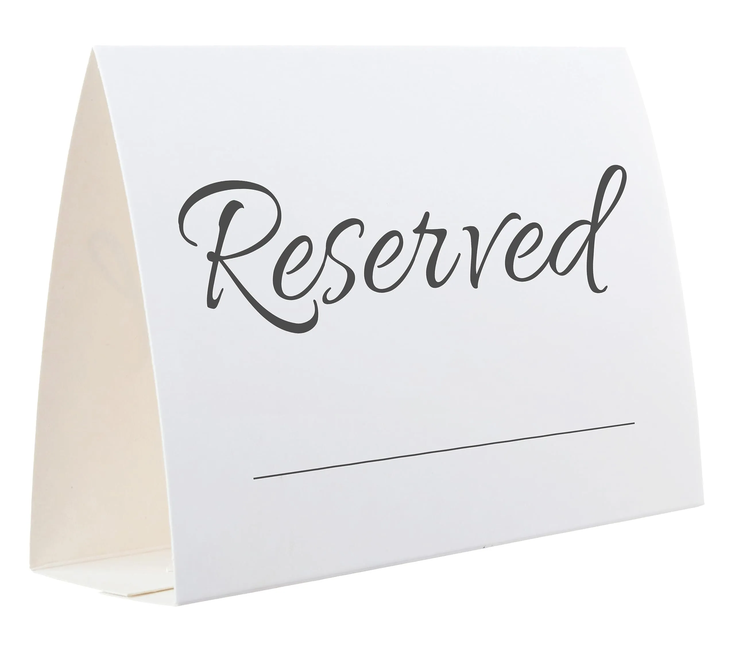 Reserved Signs