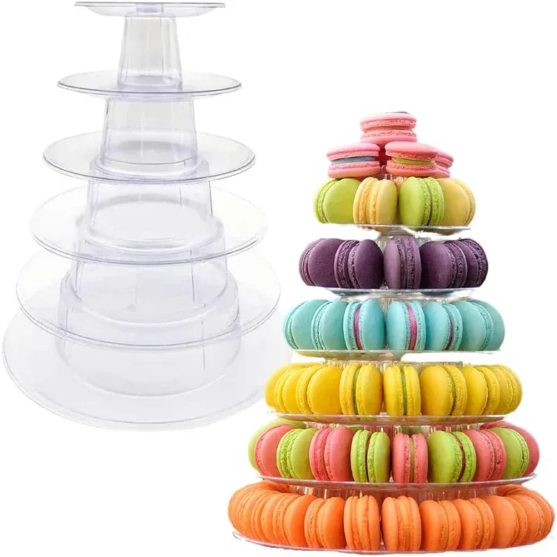 Plastic Macaroon Tower