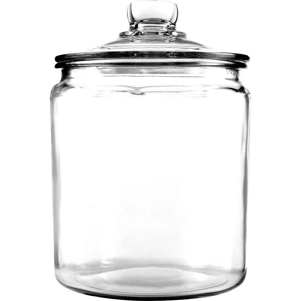 Large Glass Jar with Lid