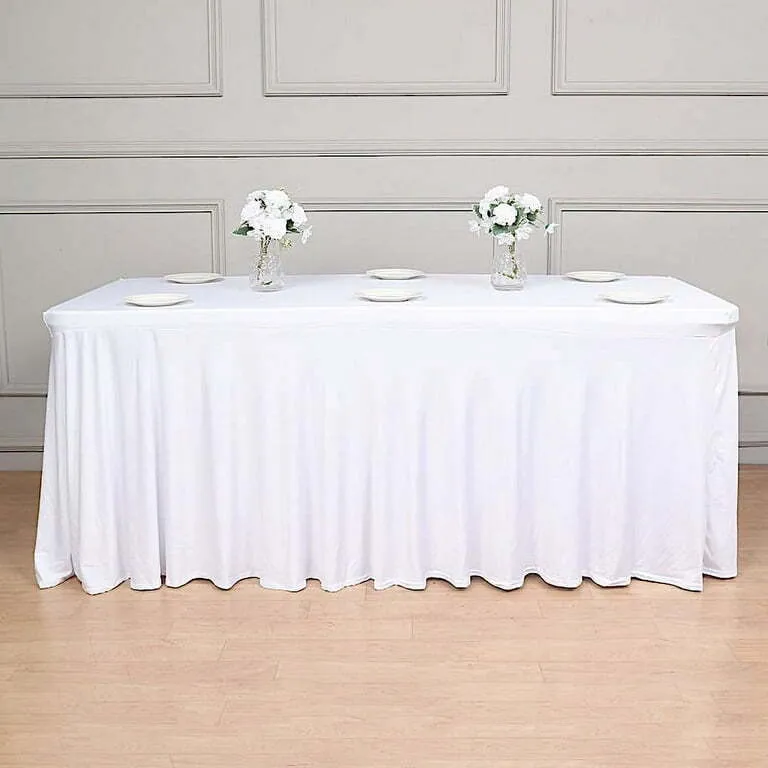 White Table Cloths- Rectangle 90x156 (EE)