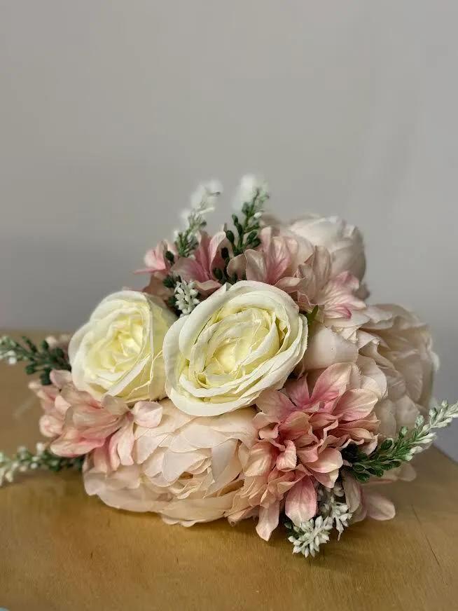 Off White and Pink Floral Bundle 