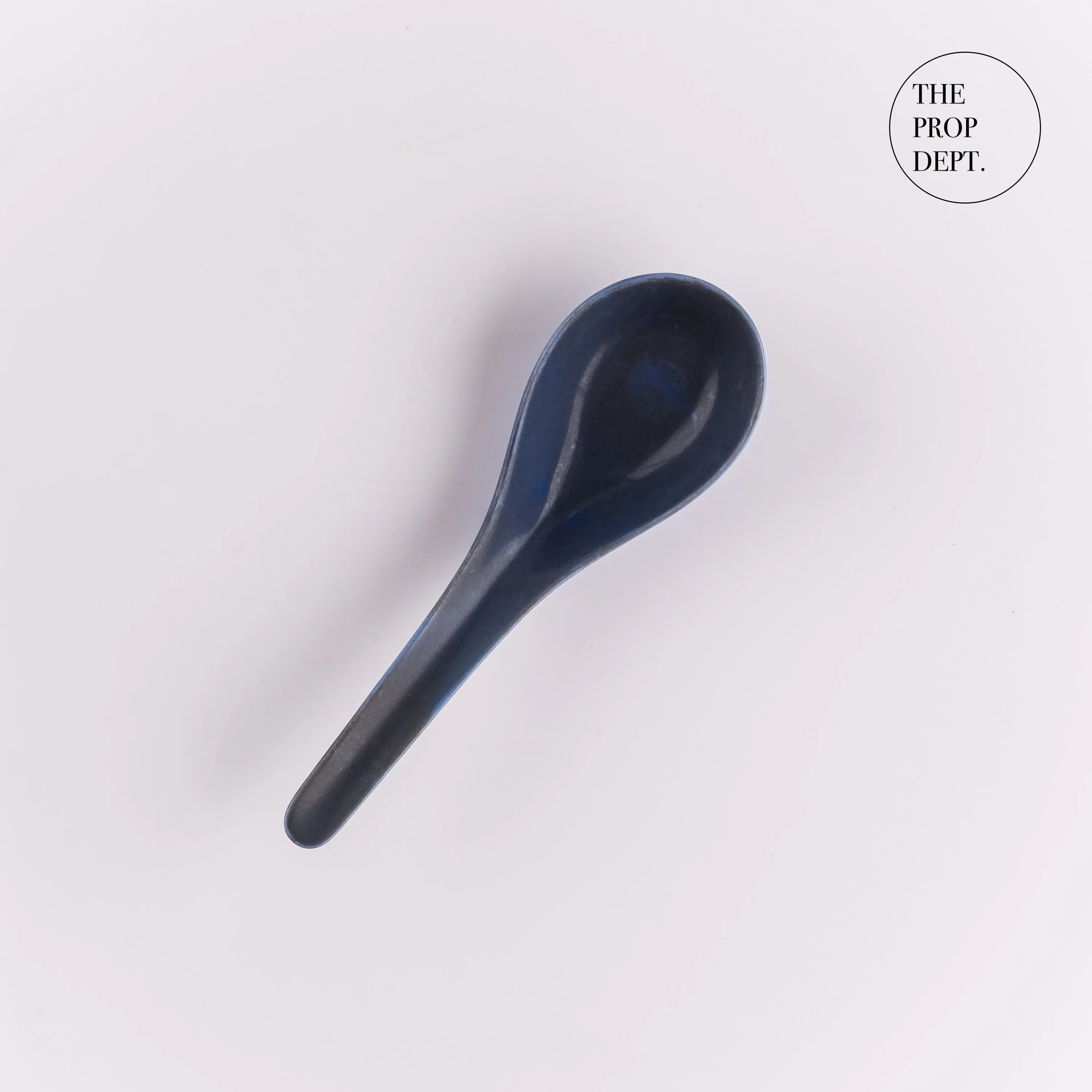 UT23-0424 - Blue Ceramic Spoon - 5" (L)