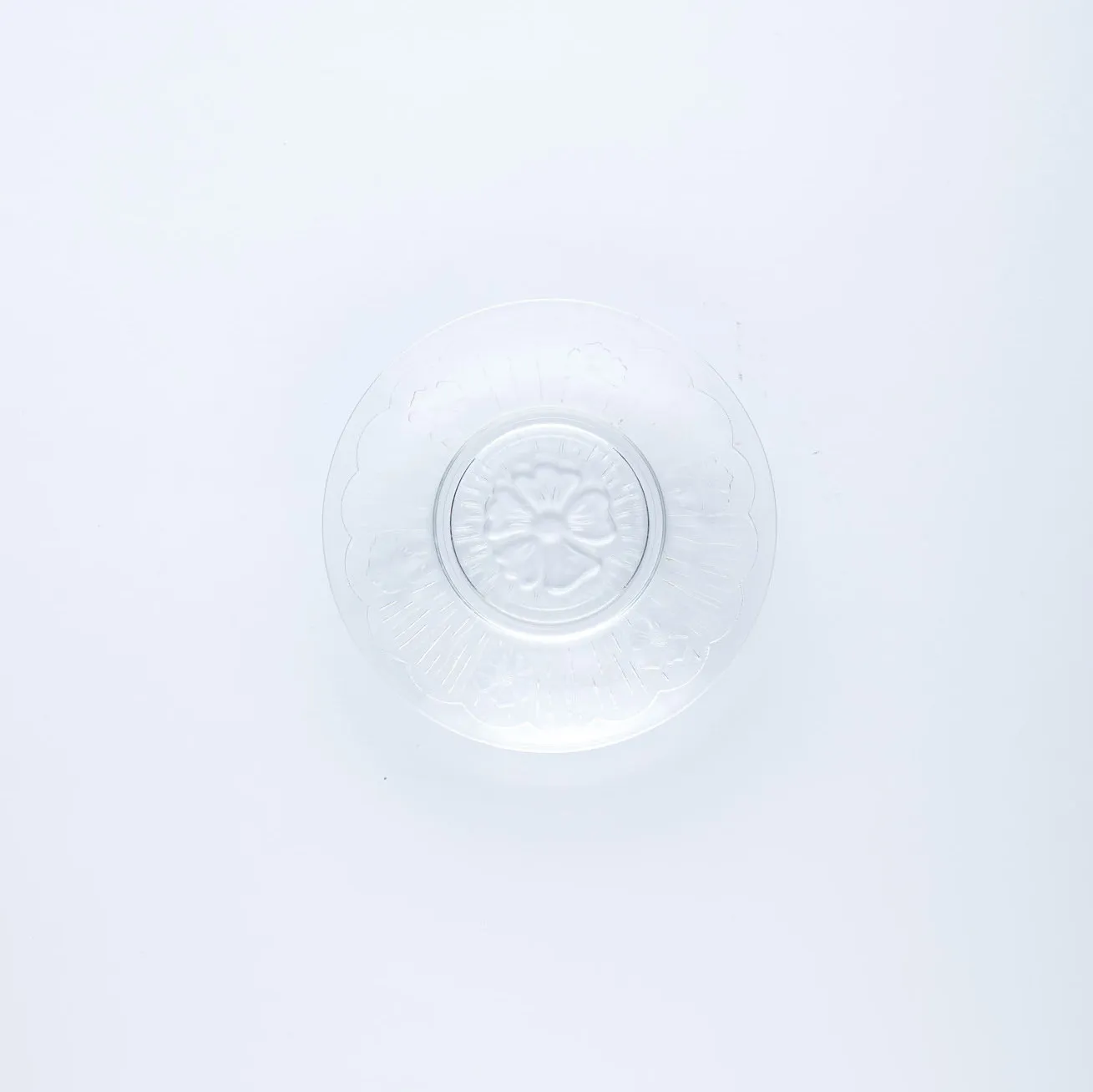 PL20-0117 - Clear Glass Plate - 5.25" (D)