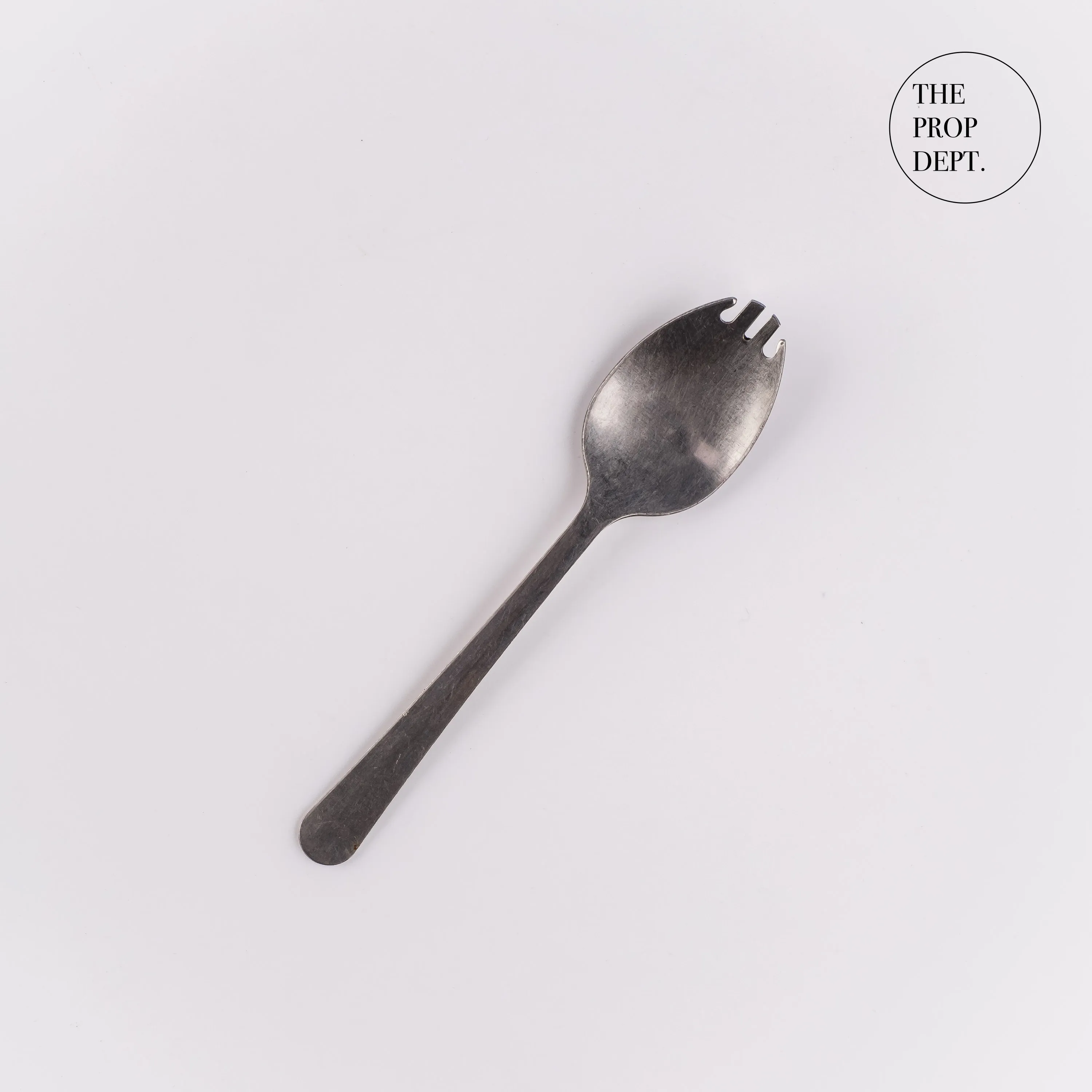 UT23-0461 - Silver Metal Spoon - 5.5" (L)