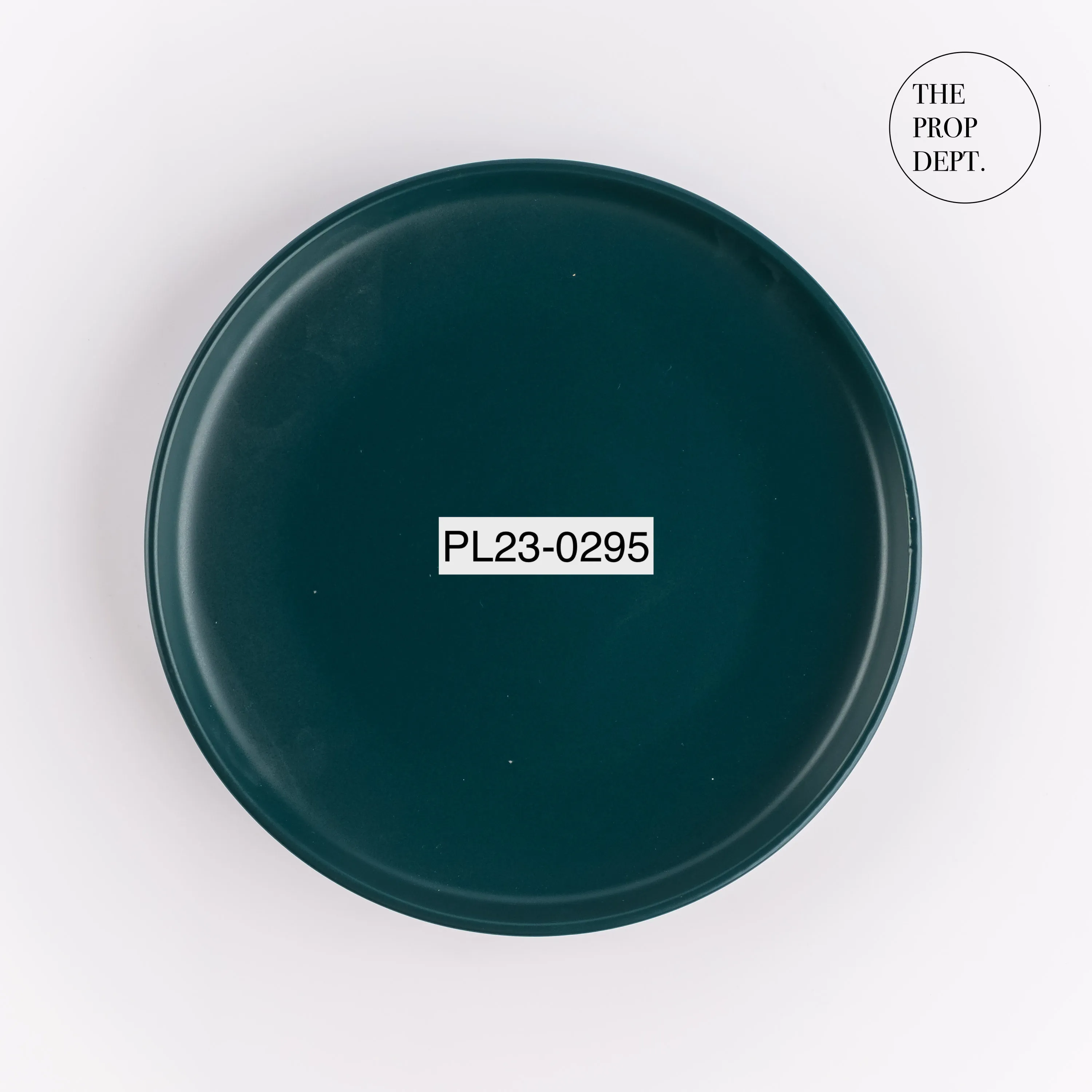 PL23-0295 - Green Ceramic Plate - 10" (D)