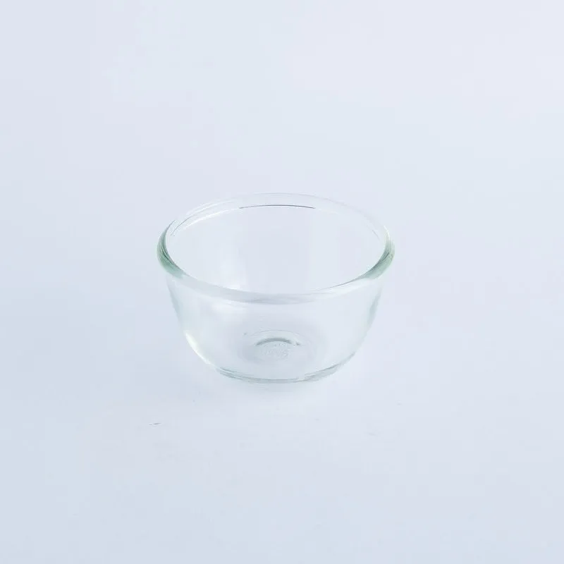 BW20-0028 - Clear Glass Bowl - 3.5" 2" (DH)