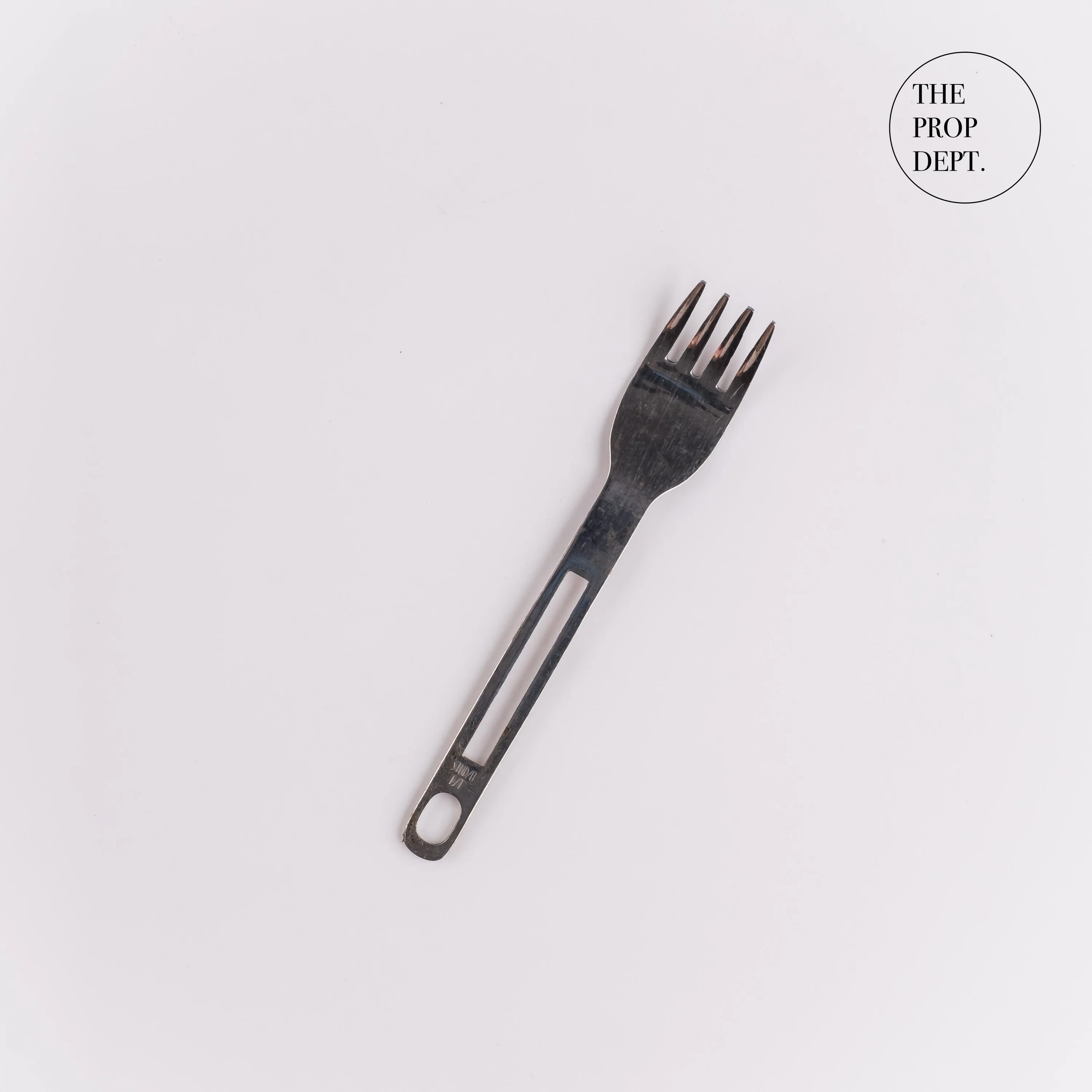 UT23-0297 - Silver Metal Fork - 5" (L)
