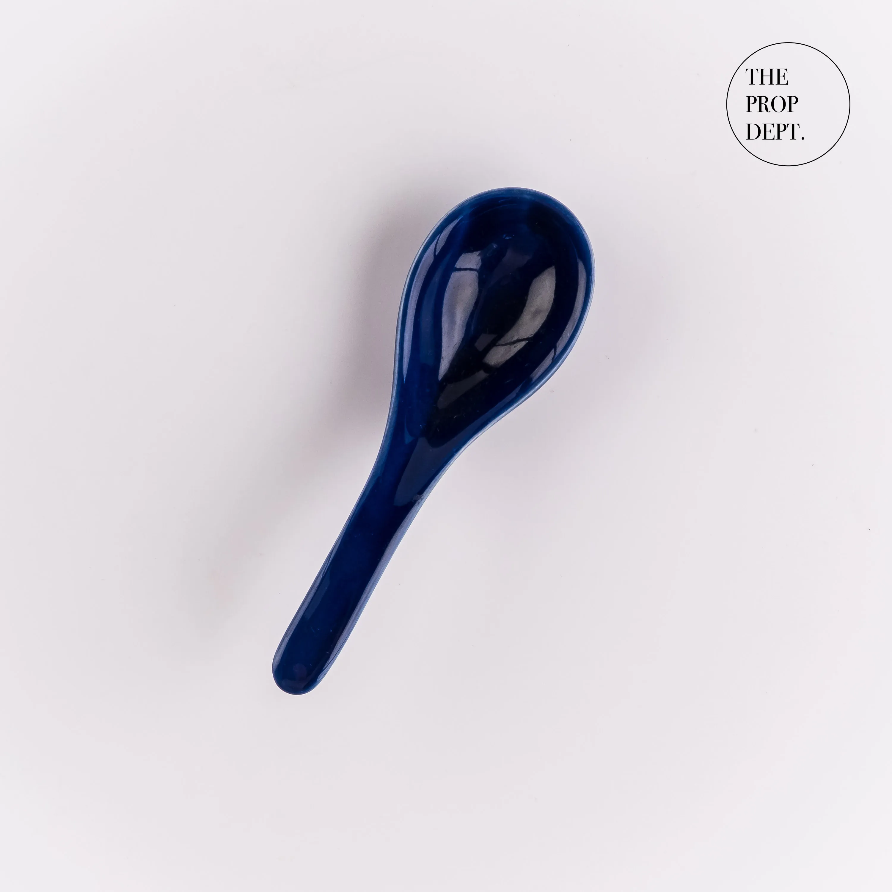 UT23-0425 - Blue Ceramic Spoon - 5" (L)