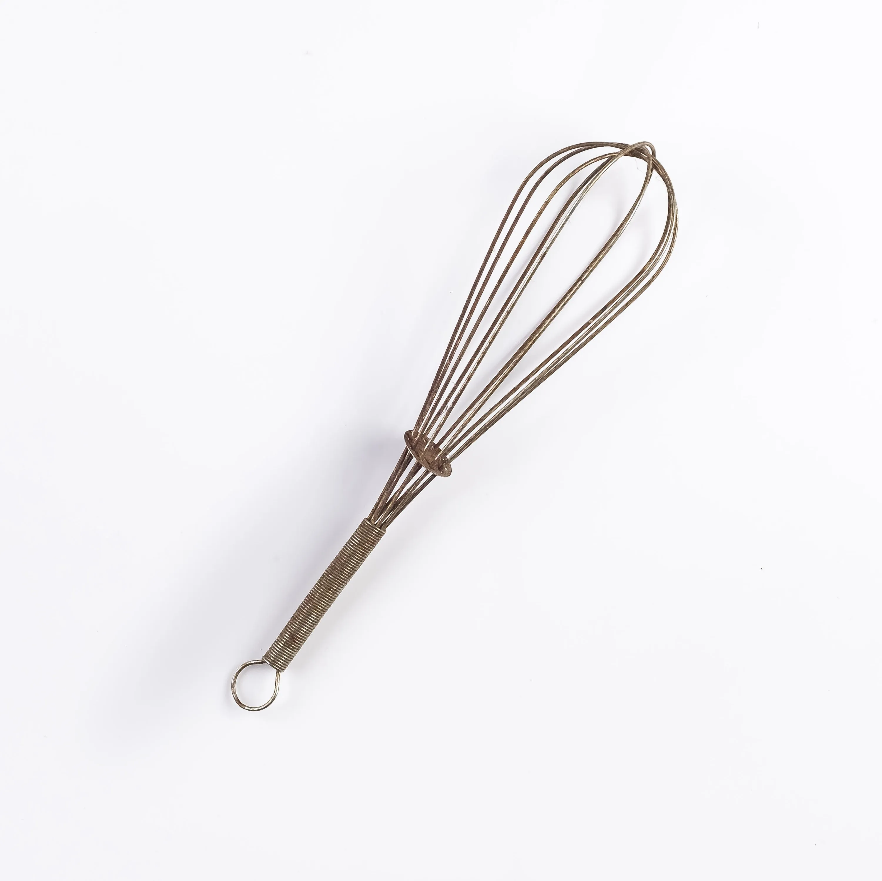 UT21-0025 - Silver Metal Whisk - 10" (L)